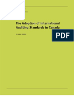 The Adoption of ISA Canada