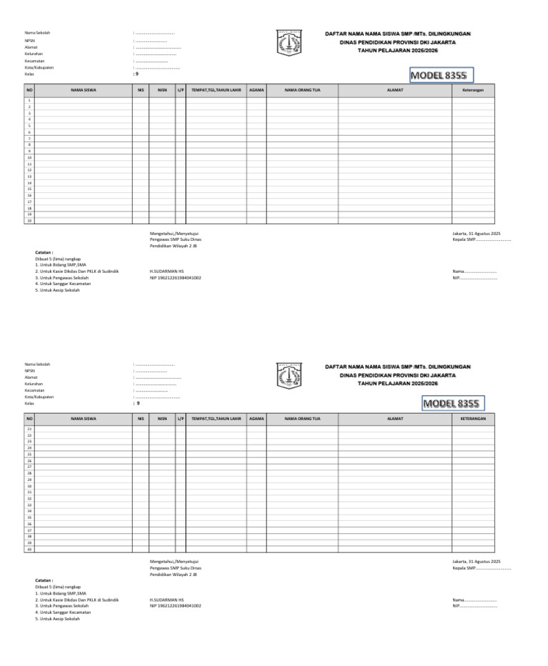 Program Panduan Lokal Sekolah 2025/2026 | PDF