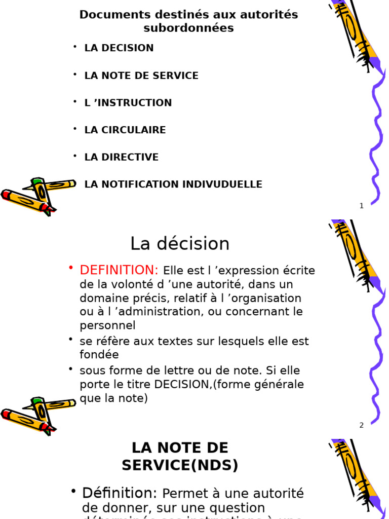 Types de documents administratifs clés | PDF