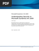 Download Microsoft Dynamics Ax Security by Faisal Fareed SN90757007 doc pdf