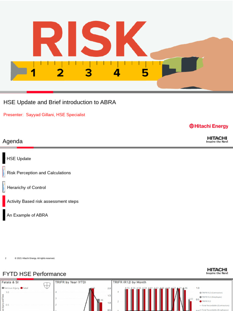 ABRA: Activity-Based Risk Assessment Guide | PDF | Risk | Occupational ...