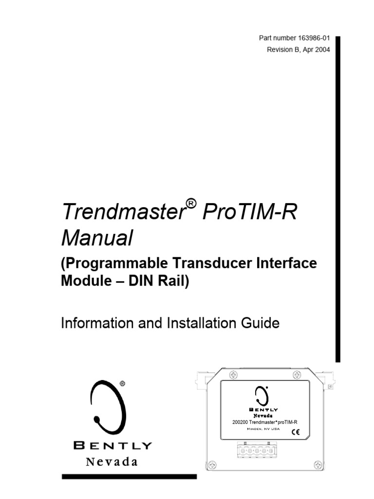 ProTIM-R Installation Guide | PDF | Electrical Connector | Thermocouple