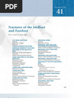 Actures of The Midfoot and Forefoot