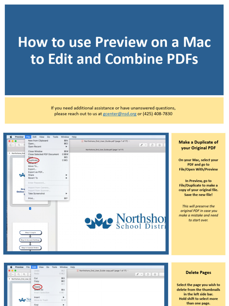 Using Preview On A Mac To Edit PDF Files | PDF | Computer File | Software