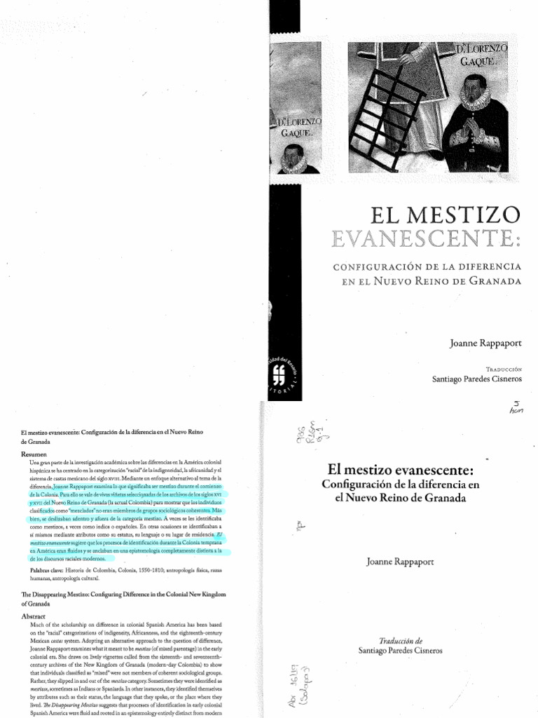 El Mestizo Evanescente | PDF