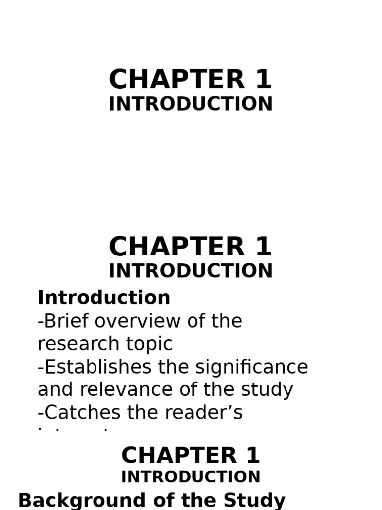 Writng Chapter 1 | PDF