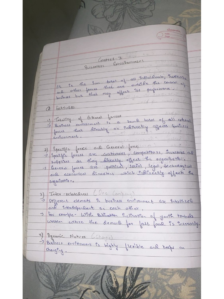 BST Chapter-3 Business Environment | PDF