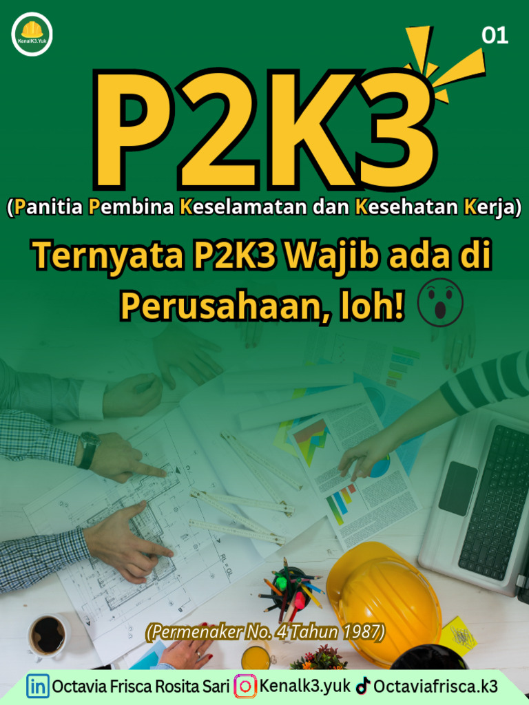 P2K3 - Panitia Pembina Keselamatan Dan Kesehatan Kerja | PDF