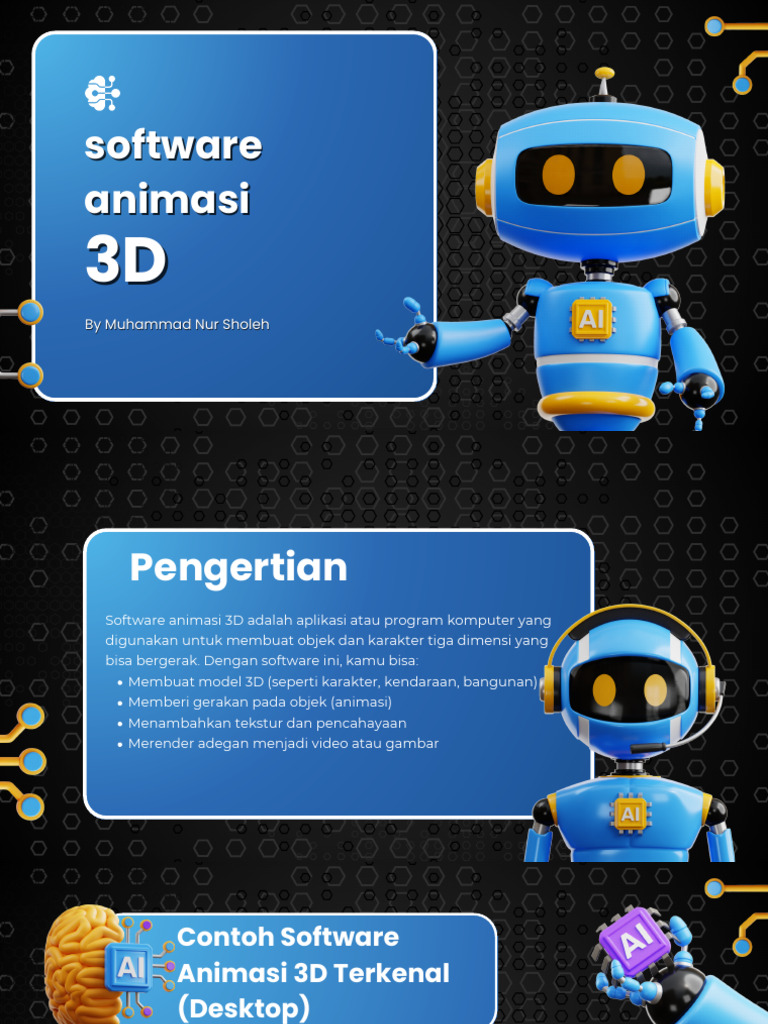 Software Animasi 3D: Panduan Lengkap | PDF