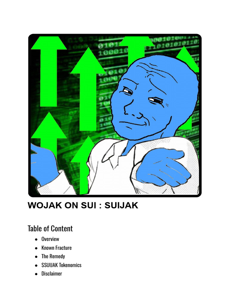 Wojak On Sui - Suijak | PDF | Governance | Decentralization