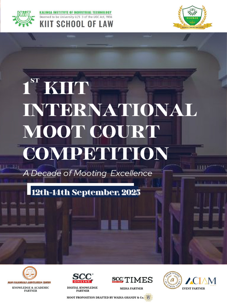 KIIT International Moot Court 2025 | PDF