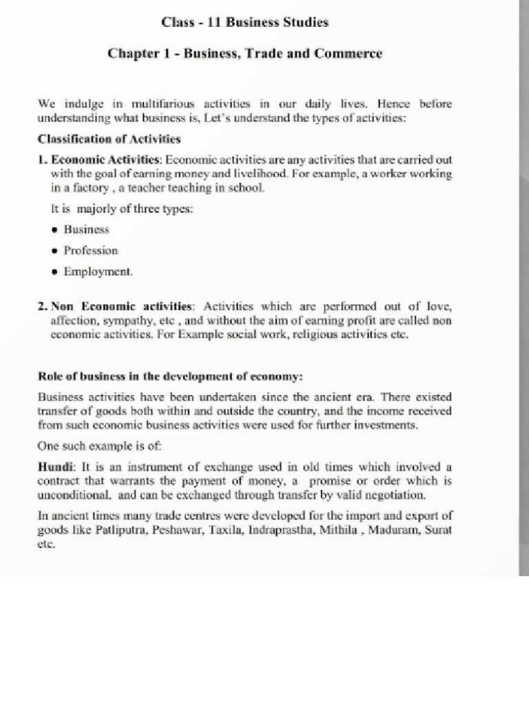 11 B Study CH 1 Notes | PDF