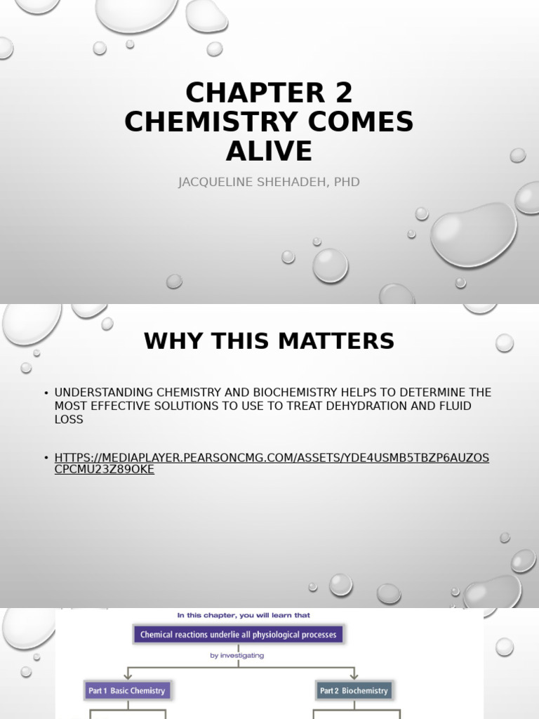 Chemistry Basics: Chapter 2 Overview | PDF | Carbohydrates | Chemical Bond