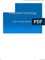 Power Point Presentation - Open Channel Hydraulics