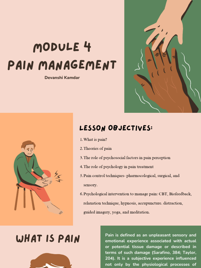 Understanding Pain Management Techniques | PDF | Pain | Pain Management