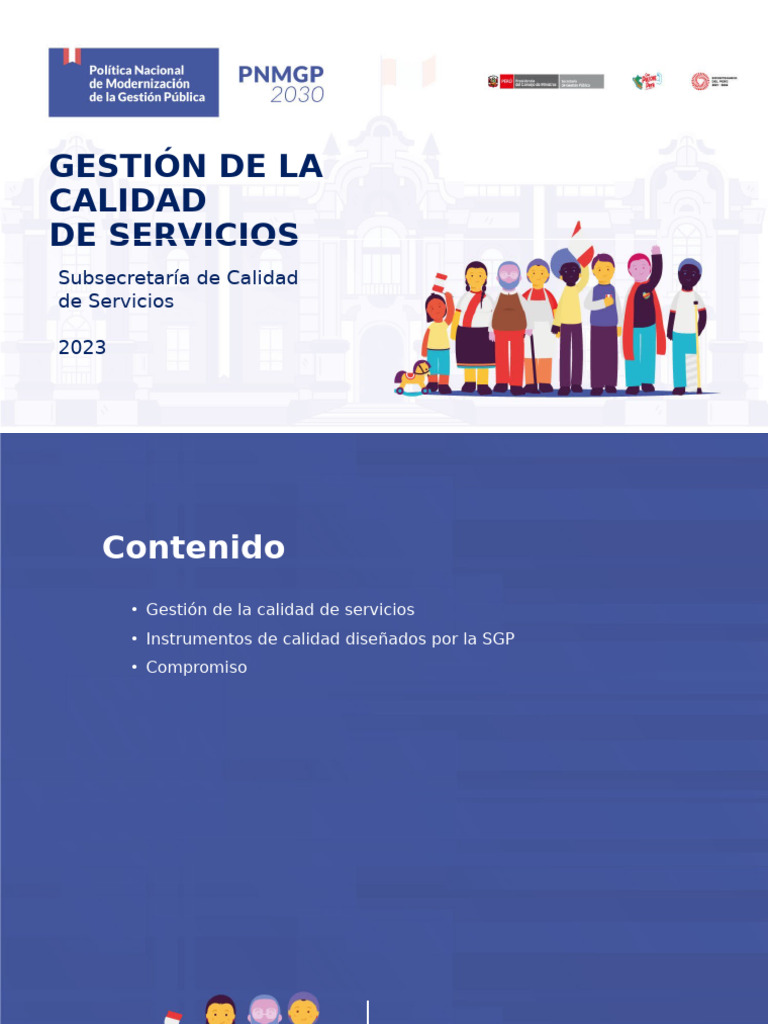 PPT Calidad de Servicios - TMacroregionales | PDF | Gestión de la calidad