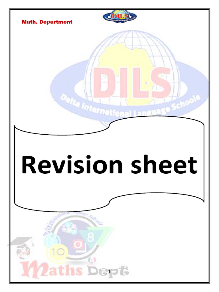 P 2 First Term Revision 2024 Model | PDF | Elementary Geometry ...