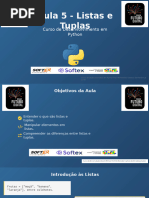 Exercícios Práticos com Listas em Python | PDF