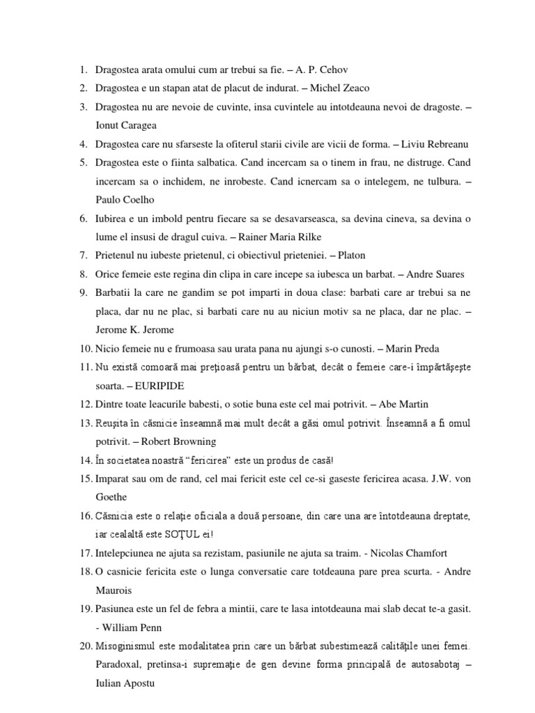 Maxime Pentru Studenti | PDF