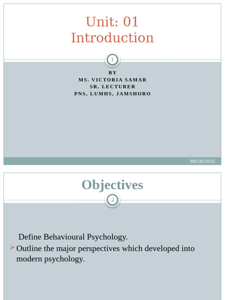 Understanding Behavioral Psychology Basics | PDF | Psychology ...