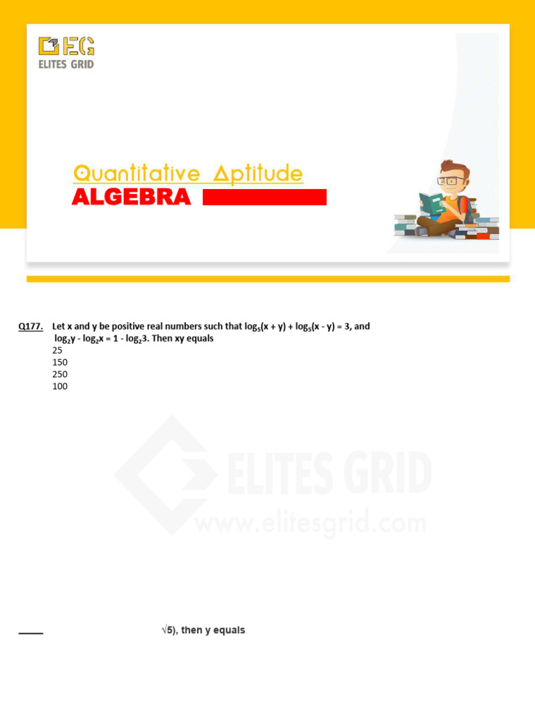 2531372algebra Assignment 11 - Way To IIM Assignment 2 | PDF