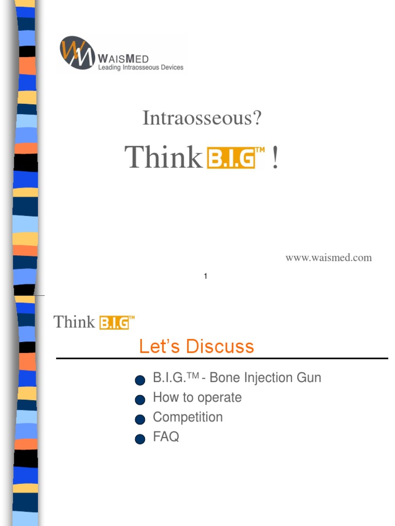 Intraosseous | PDF