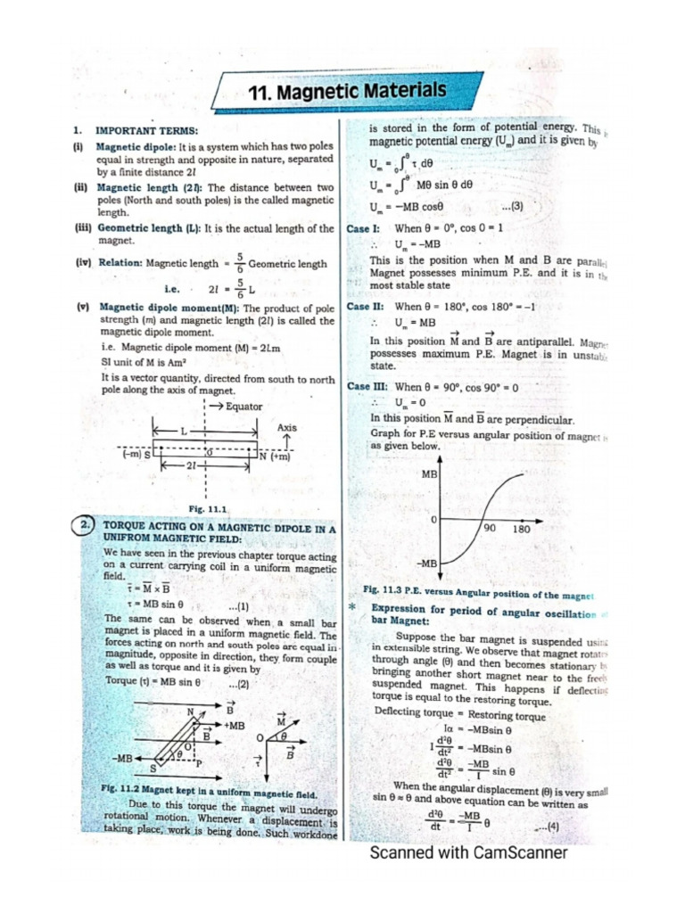 Magnetic Materials | PDF