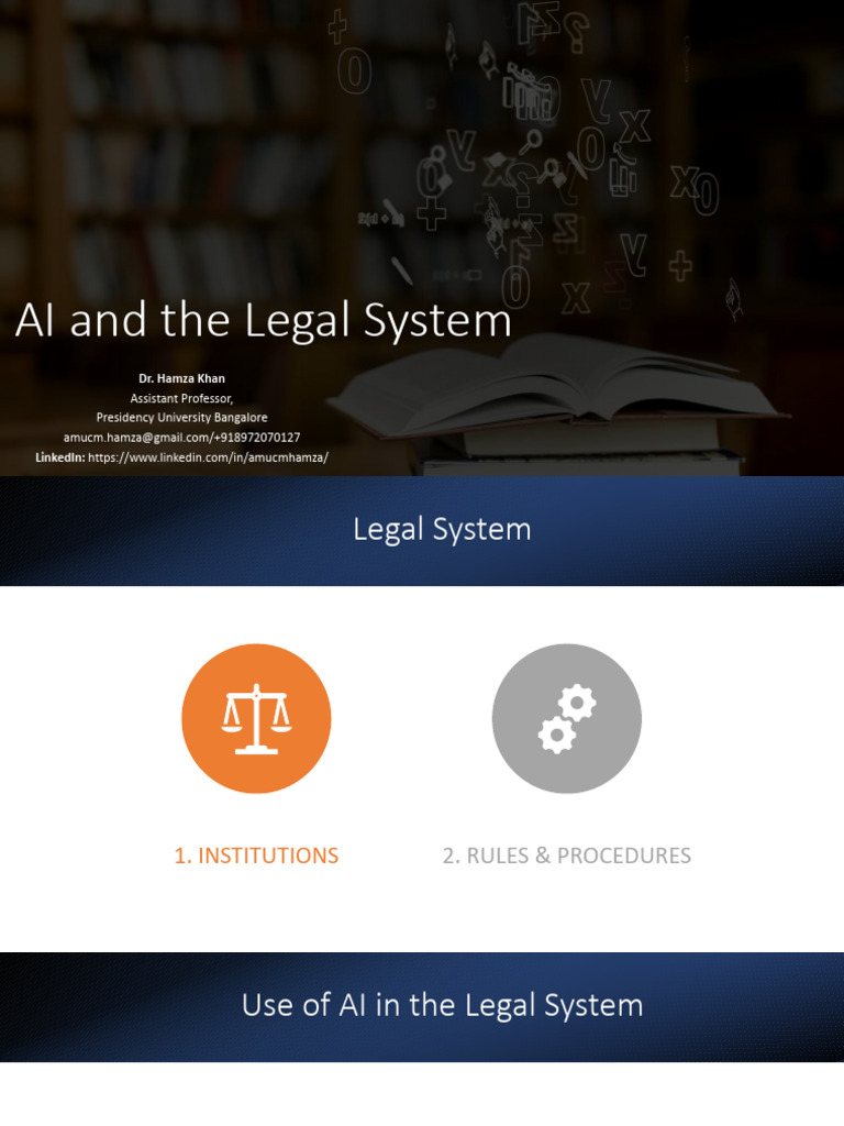 AI Innovations in the Legal System | PDF | Artificial Intelligence ...