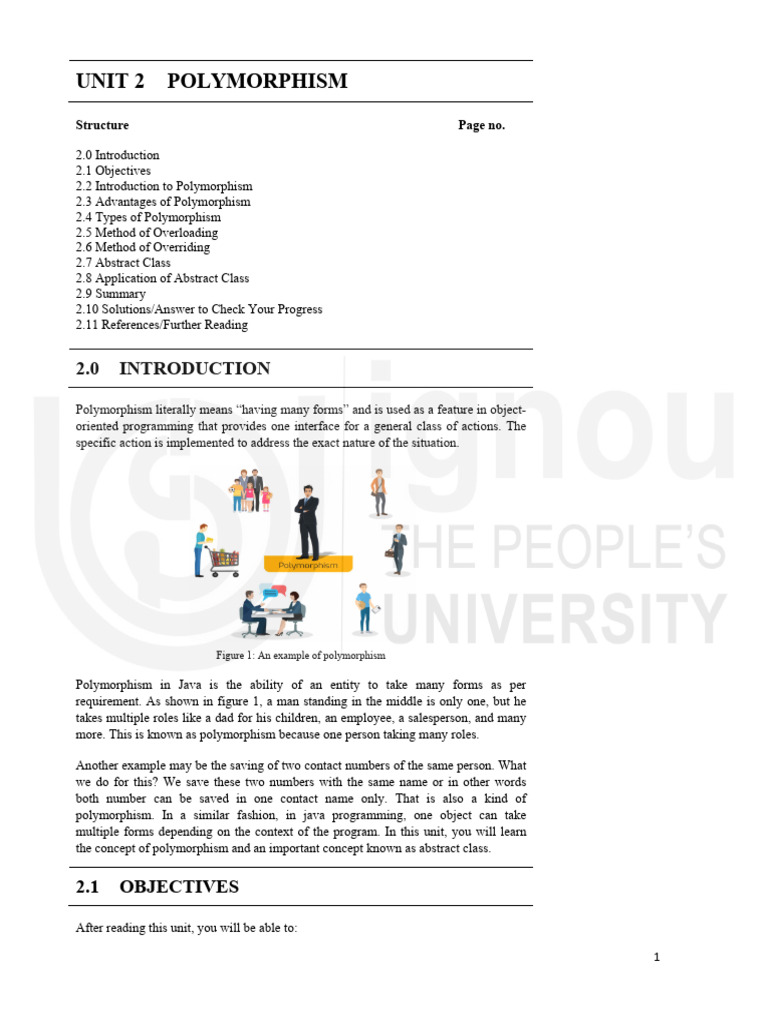 Understanding Java Polymorphism Concepts | PDF | Method (Computer ...