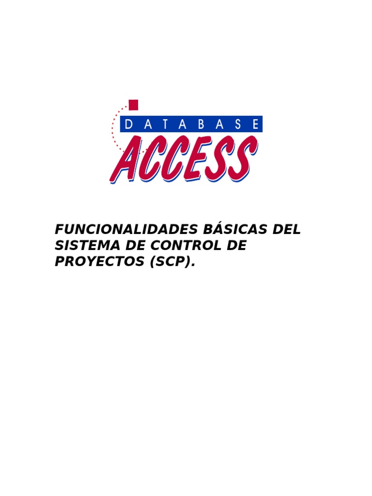 Funcionalidades del Sistema SCP | PDF | Usuario (informática) | Informática