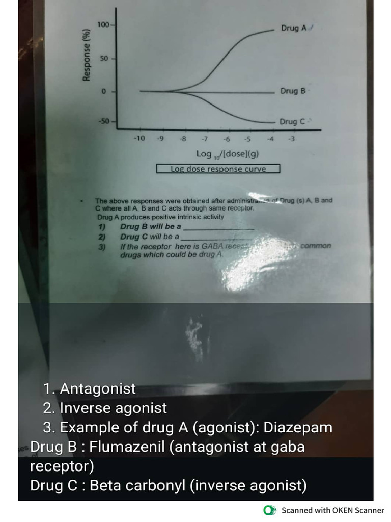 Pharmacology Graph | PDF