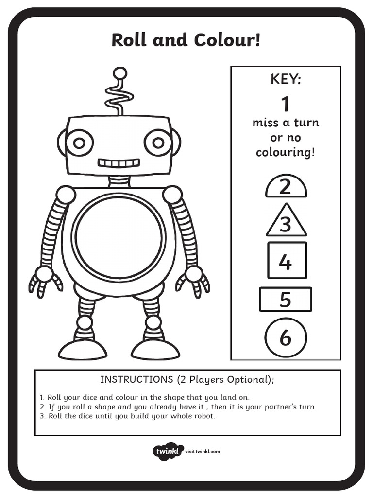 Shape Robot Color | PDF