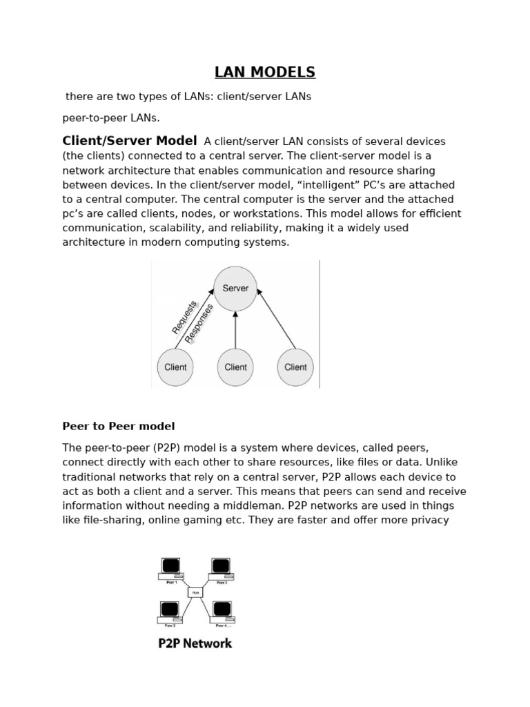 P2P Networks and NOS Overview | PDF | Computer Network | Local Area Network