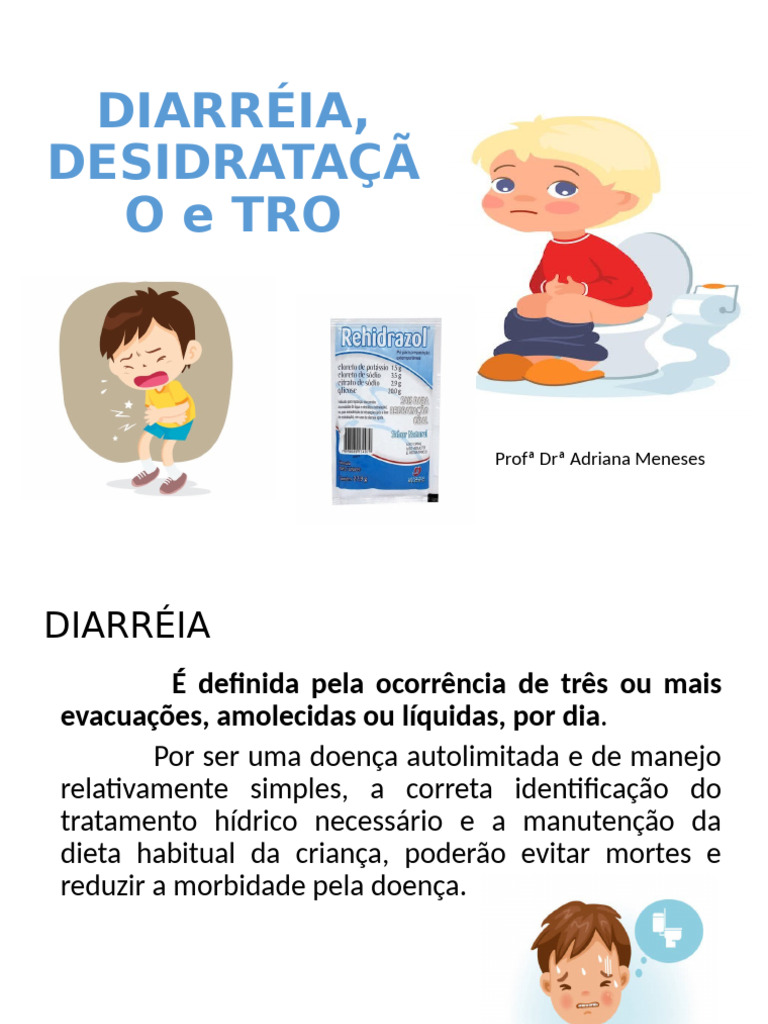 Diarreia e Desidratação em Crianças | PDF | Diarreia | Medicina Clínica