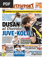 Gazzetta Dello Sport – 6 Avril 1995 – PSG-Milan 0-1 – Boban, Paulo Sousa, Juventus