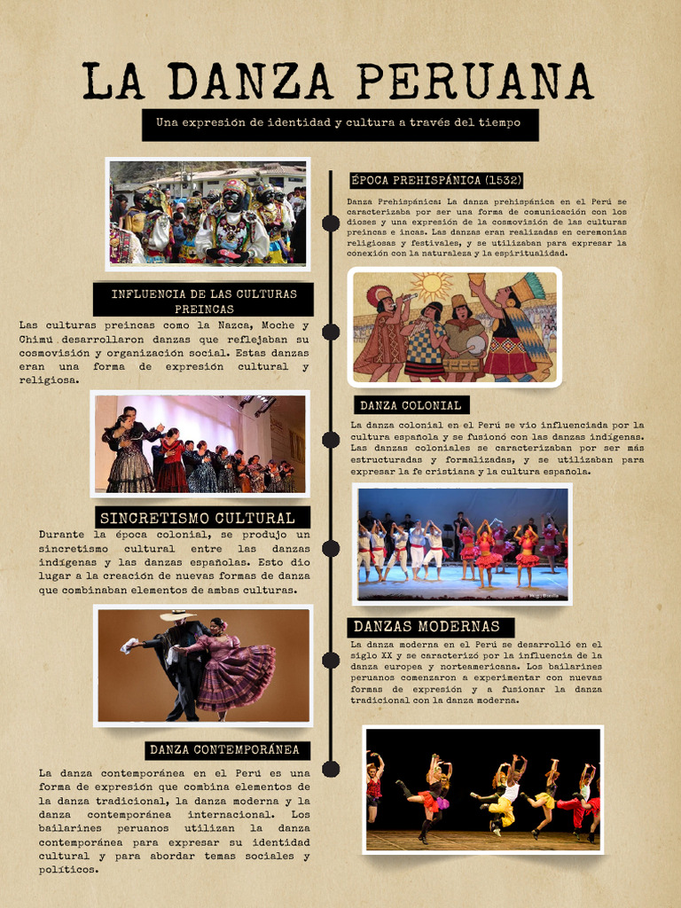 Línea de tiempo de la danza peruana | PDF | Bailes | Perú