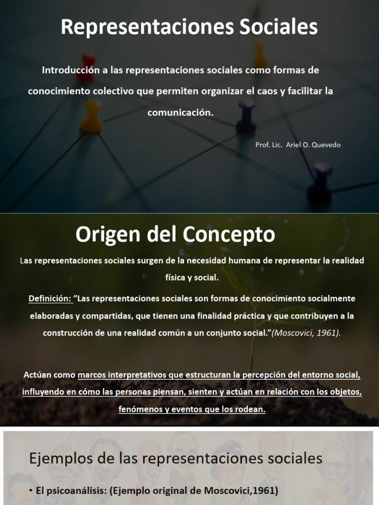 Introducción a las Representaciones Sociales | PDF | Conocimiento ...