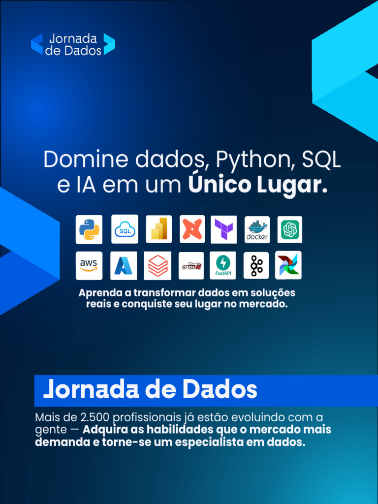 Jornada de Dados: Aprenda Python e SQL | PDF | Inteligência artificial ...