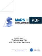 The Business Plan Executive Summary Workbook