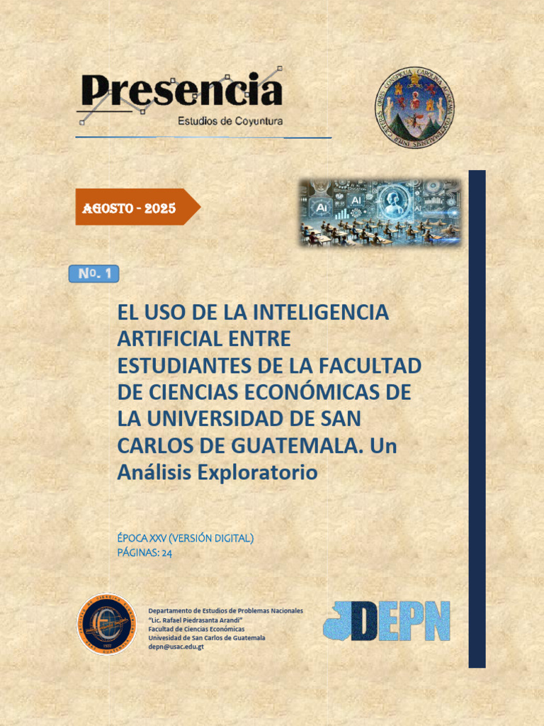 Uso de IA en Estudiantes de Ciencias Económicas | PDF | Inteligencia ...