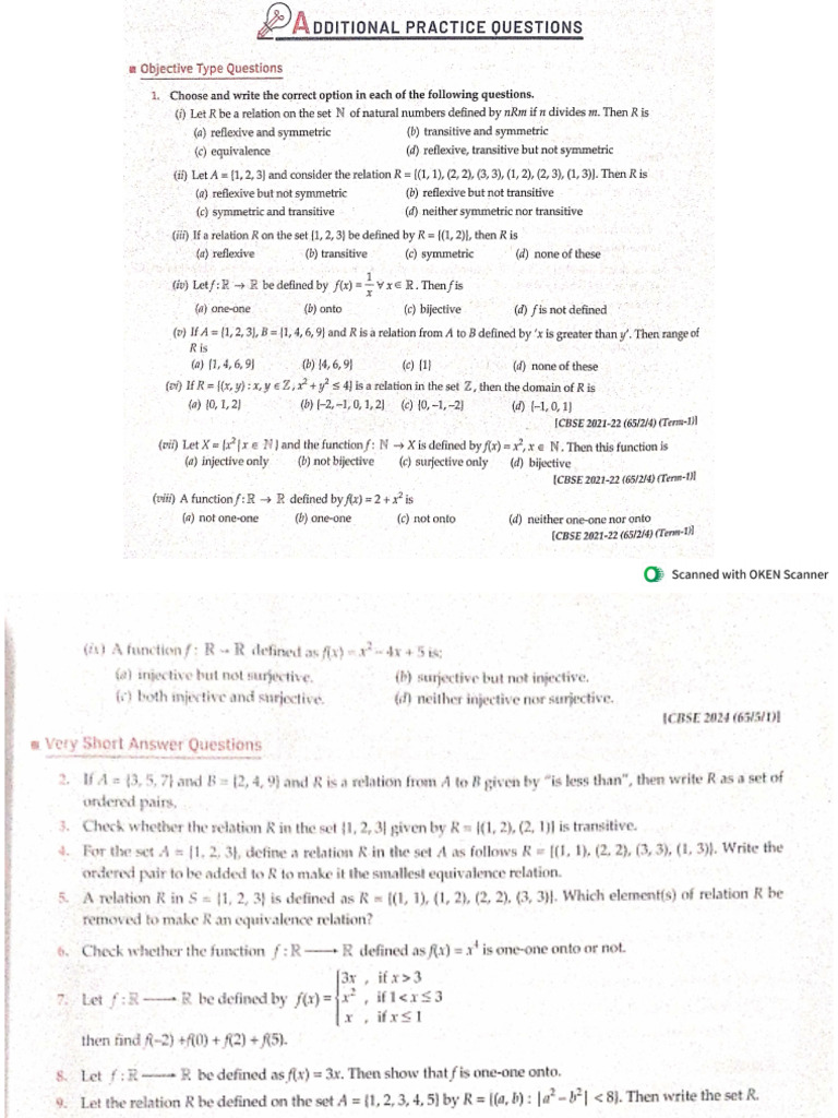 Practice Set of Chapter 1. | PDF