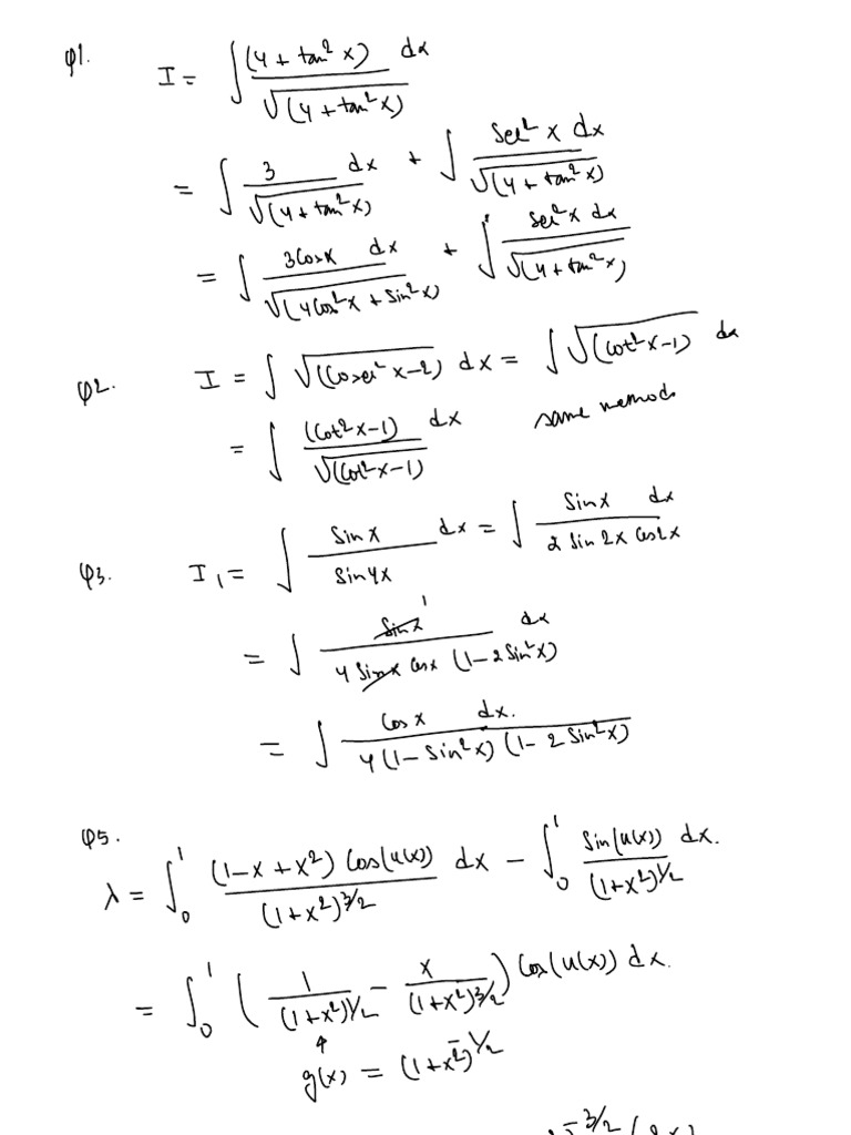 Class 12 Example 28 Integrals Guide | PDF