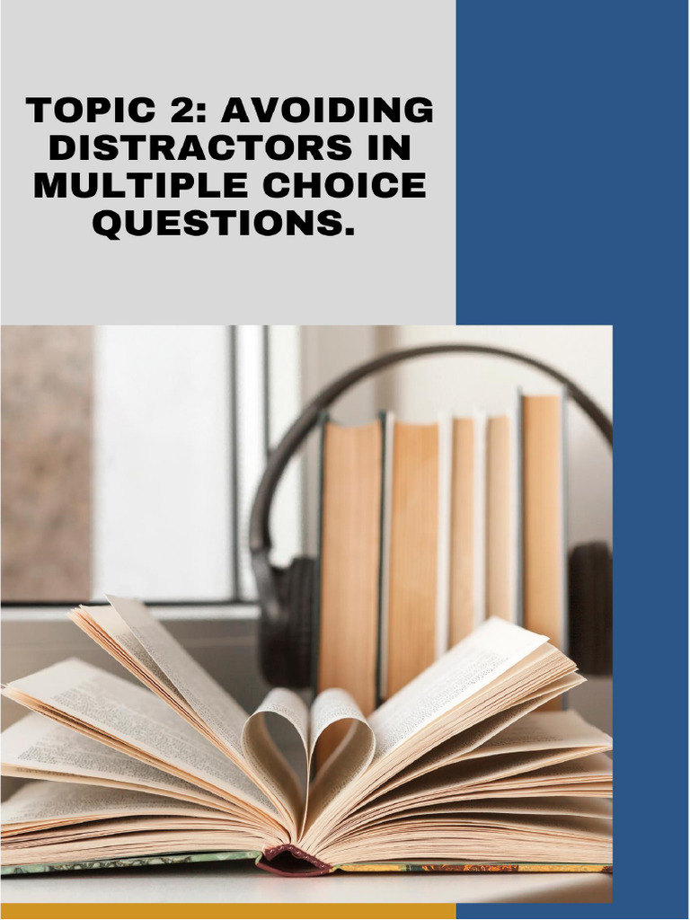 Types of Distractors in MCQs | PDF | Multiple Choice | Knowledge