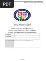 NCCD Evidence and Adjustment Examples | PDF | Caregiver | Learning
