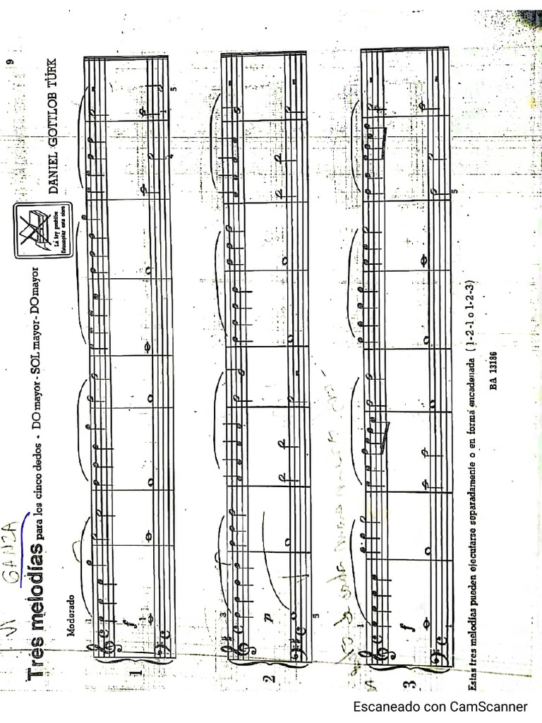 Tres Melodias | PDF