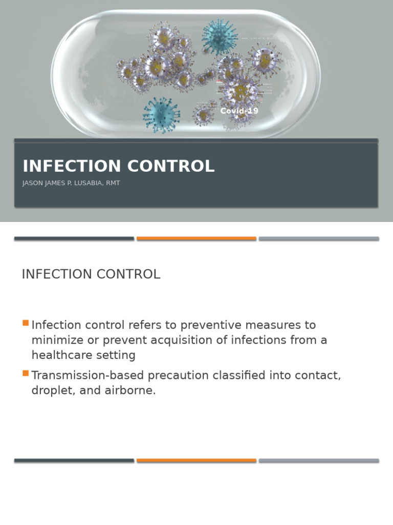 19 - Infection Control | PDF