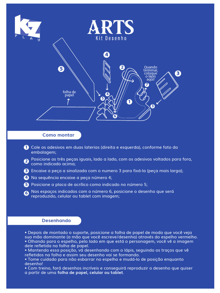 Como Montar um Suporte para Desenho | PDF