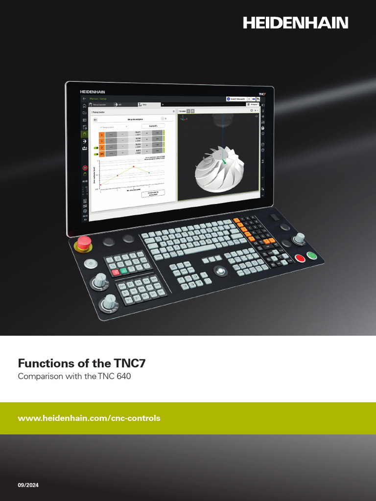 TNC7: Advanced CNC Control Features | PDF | Keyboard Shortcut ...