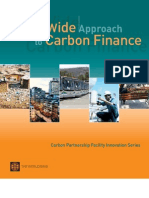 A City-Wide Approach To Carbon Finance