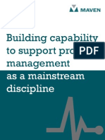 Building Capability To Support Project Management As Mainstream Discipline